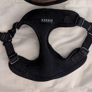 Puppia Dog Harness Black Step In harness For Small Dogs